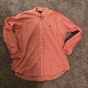 Men’s 2XL polo long sleeve shirt